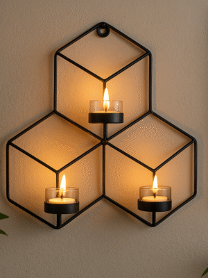 Wall mounted Candleware Holder