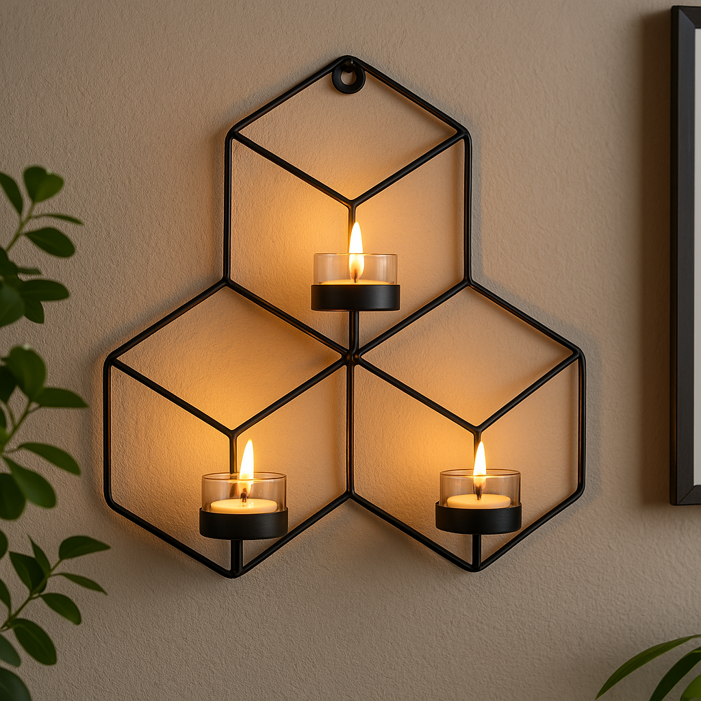 1-2.png Wall mounted Candleware Holder