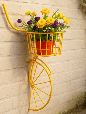 Wall Mounted Cycle Plant Holder
