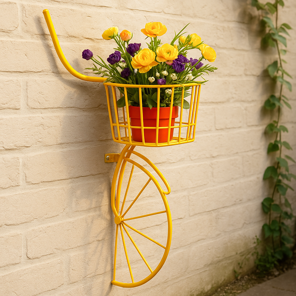 Wall Mounted Cycle Plant Holder